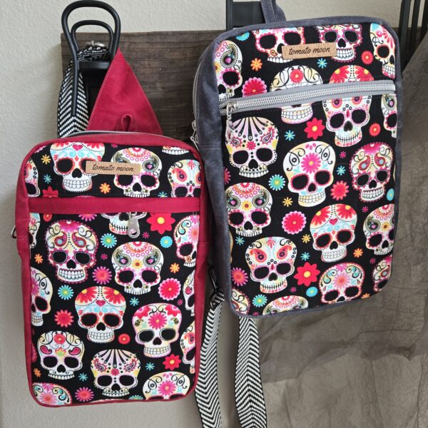 Artemis Sling - Black Sugar Skulls - Image 2