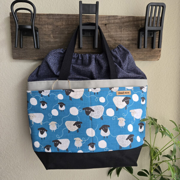 Oberon Bucket - Large - Blue Sheep